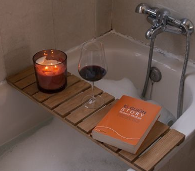 Bandeja para jacuzzi o tina vertical